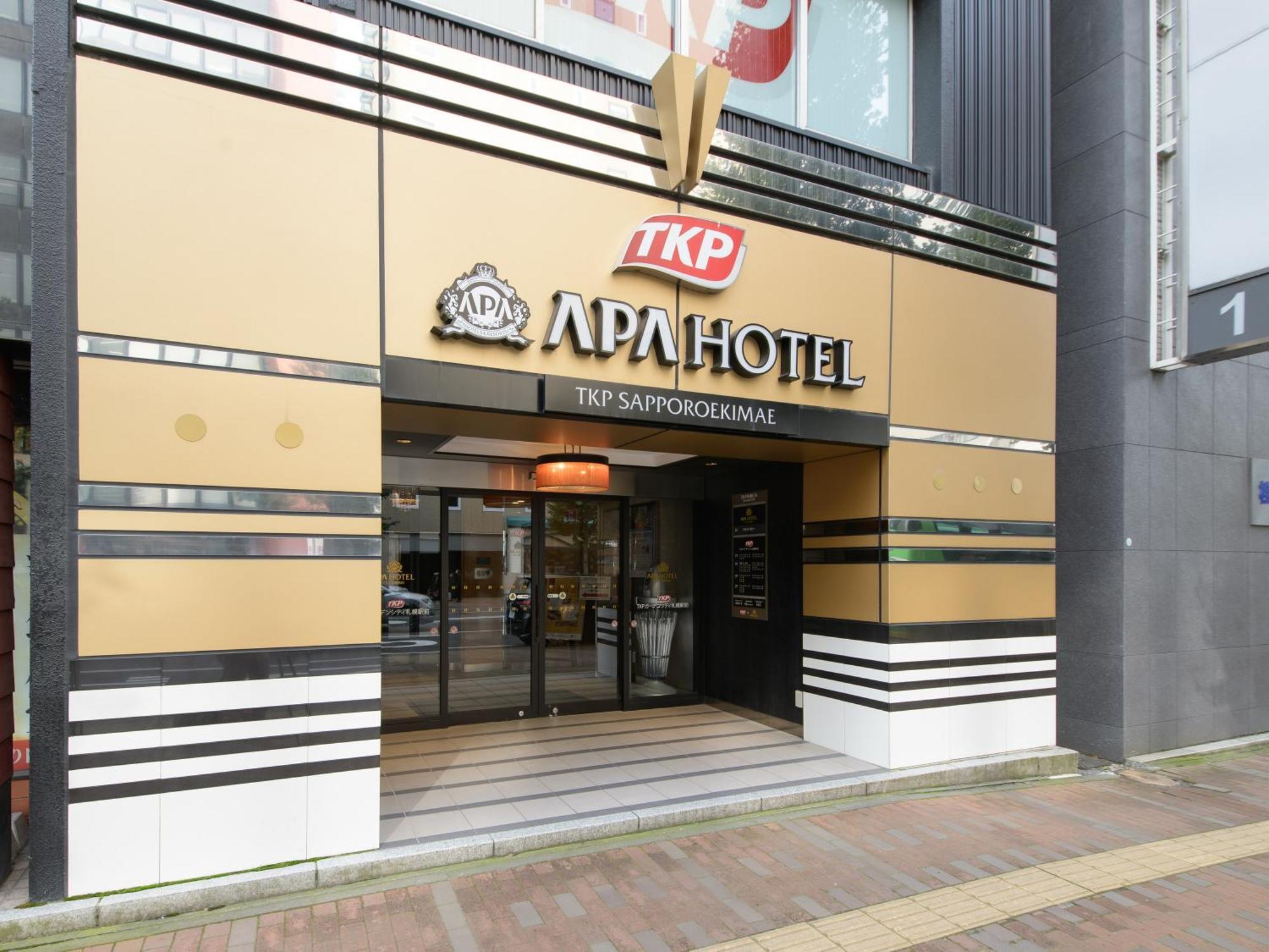 Apa Hotel Tkp Sapporo Ekimae מראה חיצוני תמונה